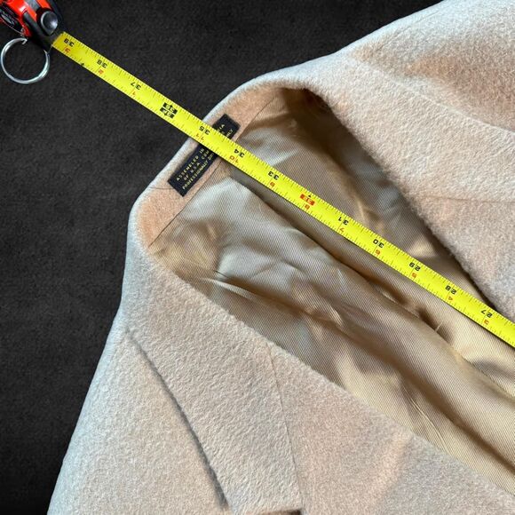 BACHRACH Vintage Palm Beach Camel Tan Blazer Cashmere Wool Suit Jacket Men's - Picture 6 of 7